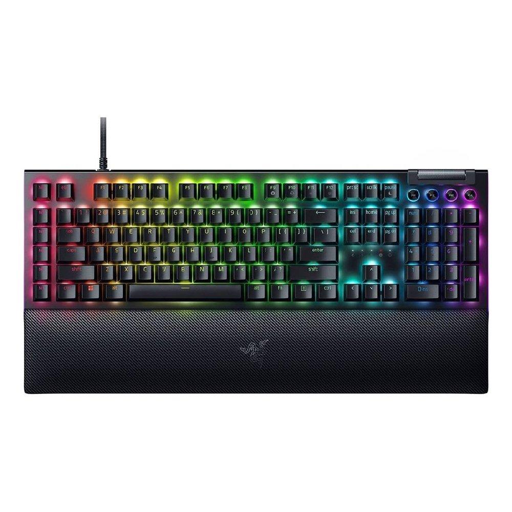 

Razer blackwidow v4 mechanical gaming keyboard, yellow rgb switch, rz03-04691800-r3m1 -...