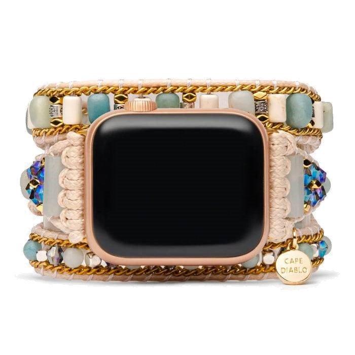 

Cape diablo lucid amazonite apple watch strap – 38,40,41,42,44,45mm