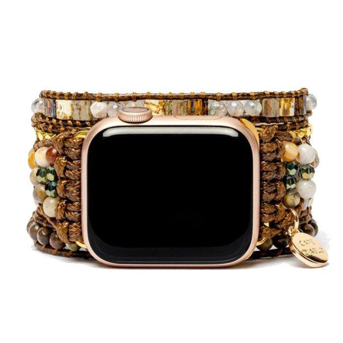 

Cape diablo moonlight goddess apple watch strap, small 5. 5 - 6. 3 inches