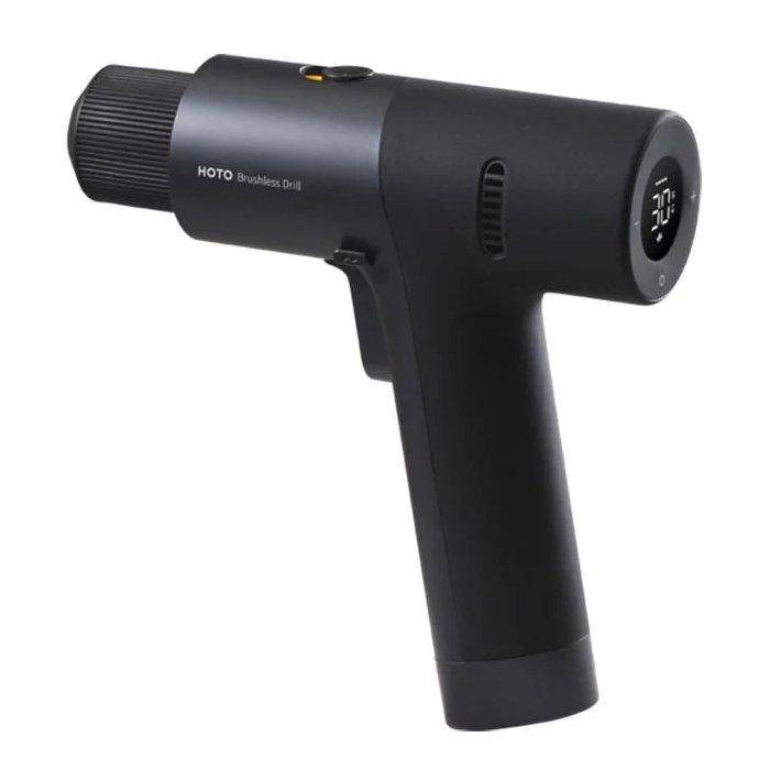 

Hoto brushless drill, 12v, 2000mah battery, qwldz001 – dark grey