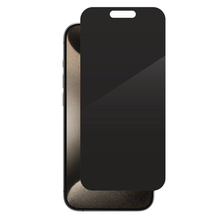 

Invisible shield glass elite privacy screen protector for iphone 15 pro, 200111794 – black
