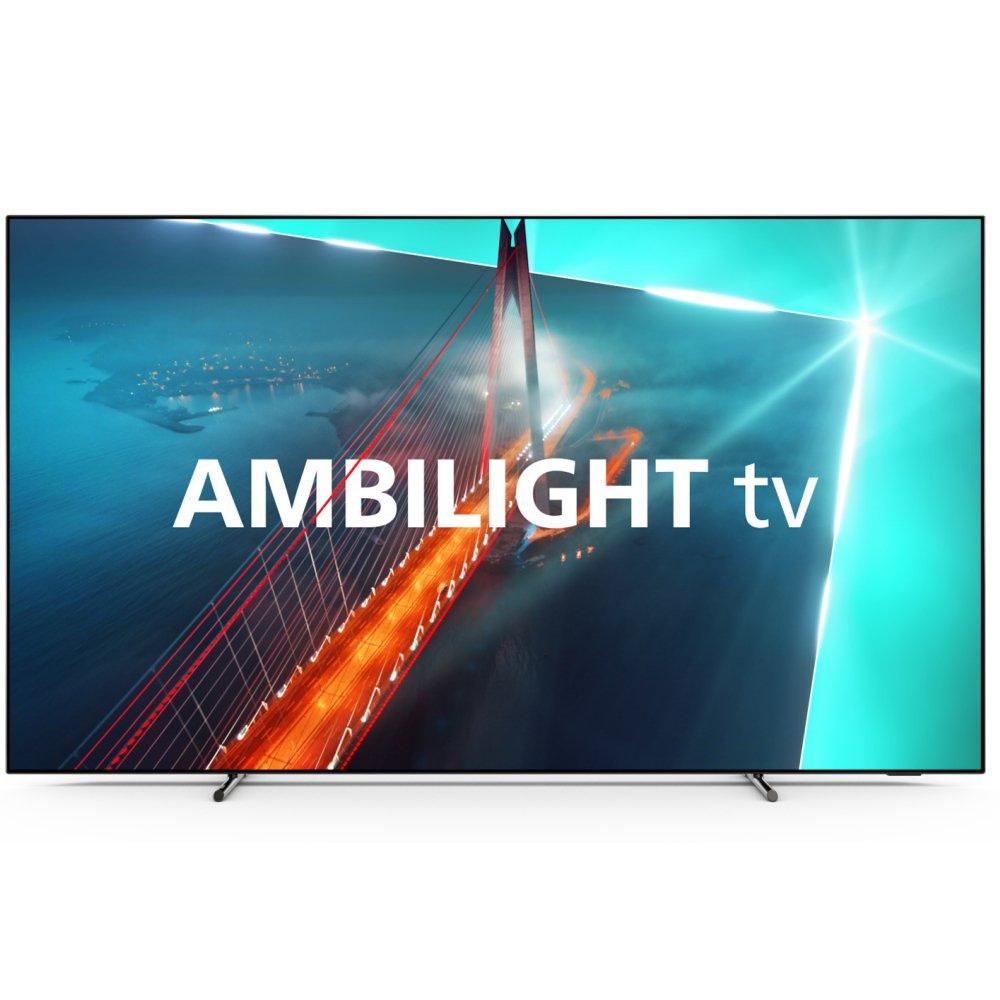 

Philips 65-inch 4k uhd oled ambilight google smart tv, 65oled708/56 – black
