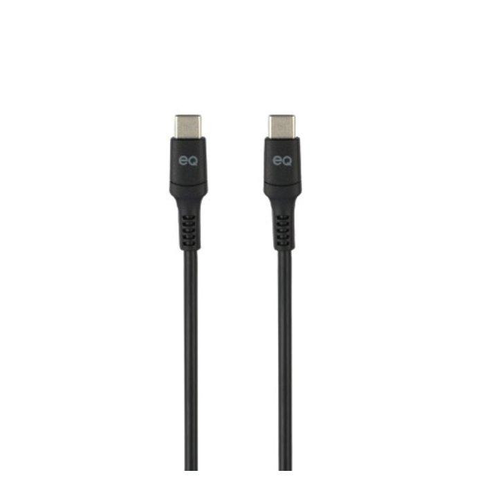 

Eq usb-c to usb-c charing cable, 3m, cc-130d-3m-blk – black