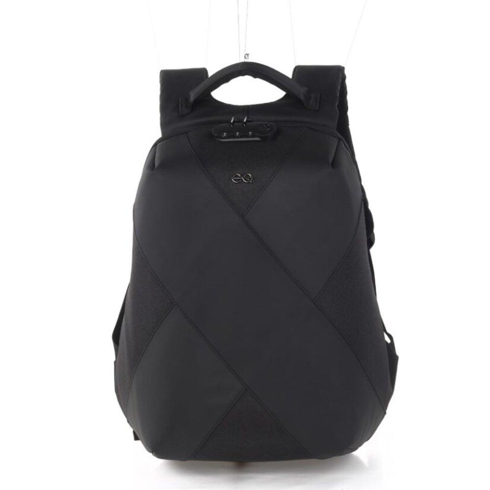 

Eq anti-theft laptop backpack with password lock, 15. 6-inches, klb181101 – black