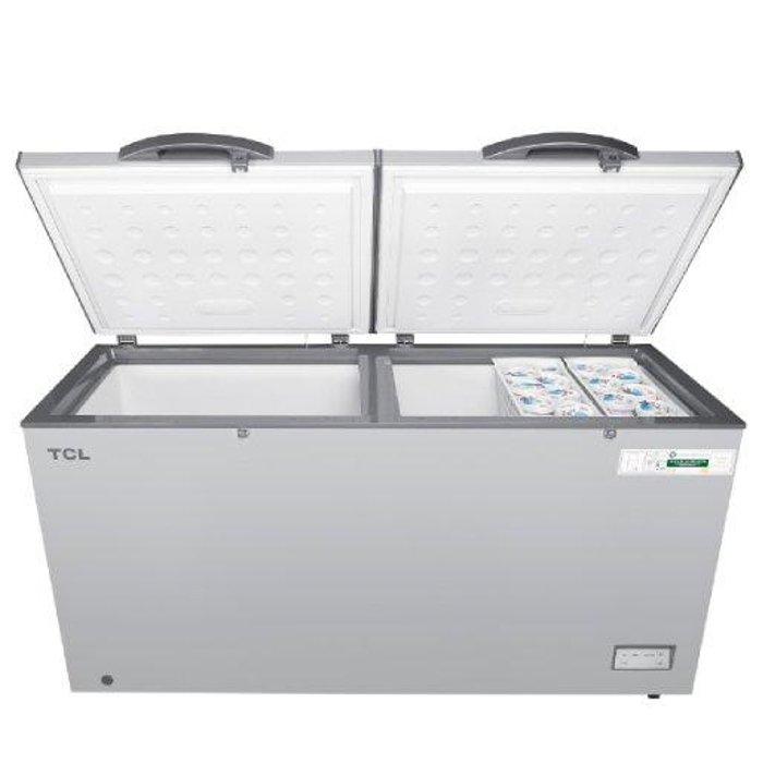 

Tcl chest freezer, 32. 5cft, 920 liters capacity, f920cfsl â€“ silver