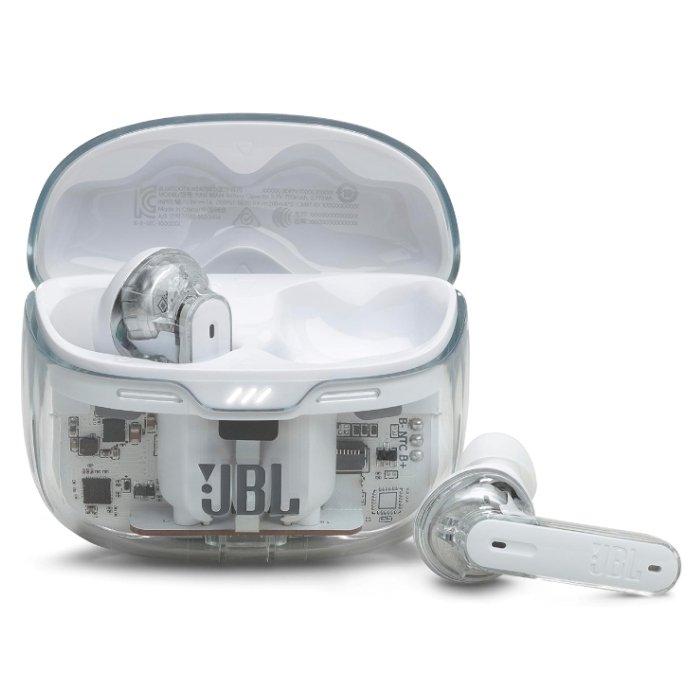 

Jbl tune beam true wireless noise cancelling earbuds, jbltbeamgwht – white