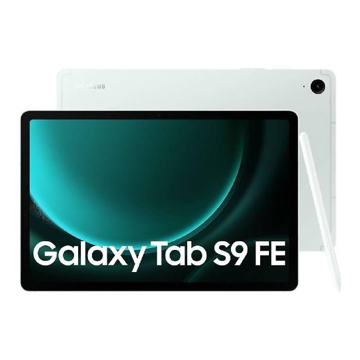 

Samsung tab s9 fe tablet, 10. 9-inch, 8gb ram, 256gb, 5g, sm-x516blgemea – mint