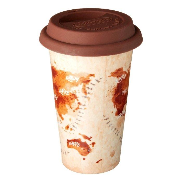 

Delonghi double wall ceramic thermal mug the adventurer type, 300ml, dlsc056