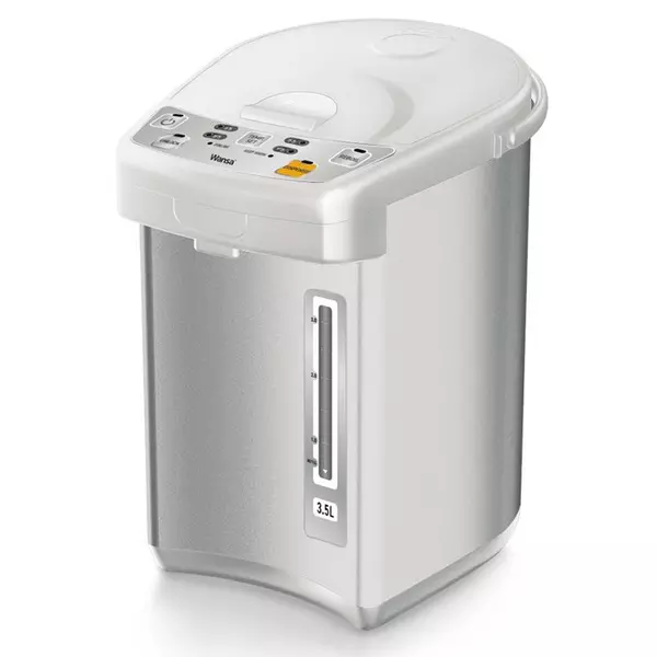 Wansa Thermos Pot, 3.5 Liters, 750W, KEIX9000-CB - Stainless Steel