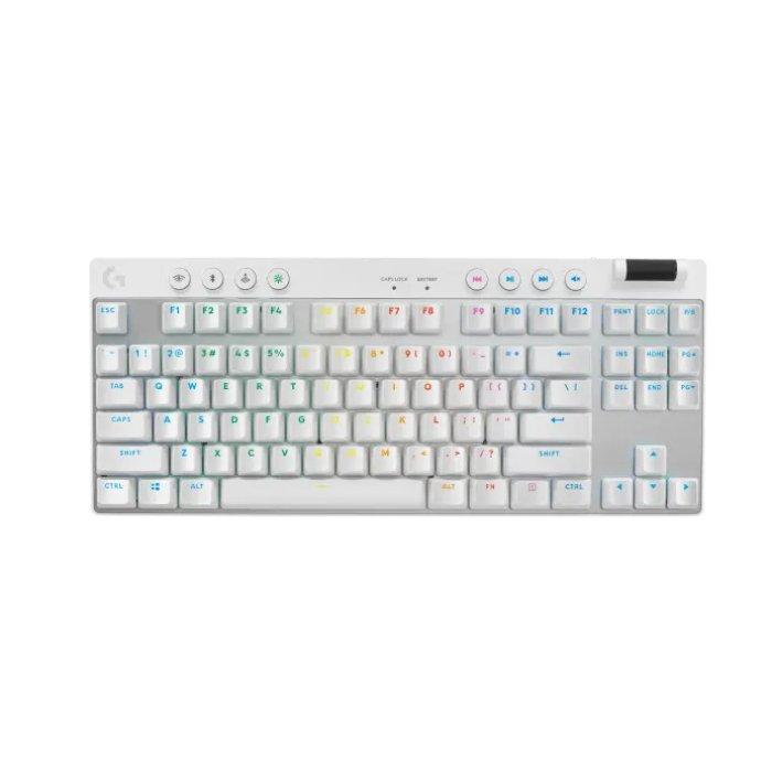 

Logitech pro x tkl lightspeed wireless gaming keyboard, 920-012148 – white
