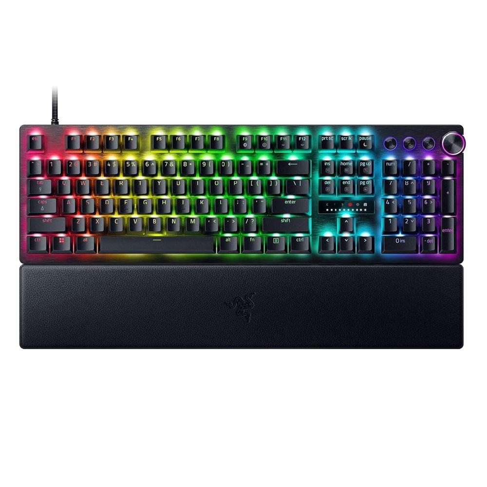 

Razer huntsman v3 pro wired gaming keyboard: us layout, rz03-04970200-r3u1 – black