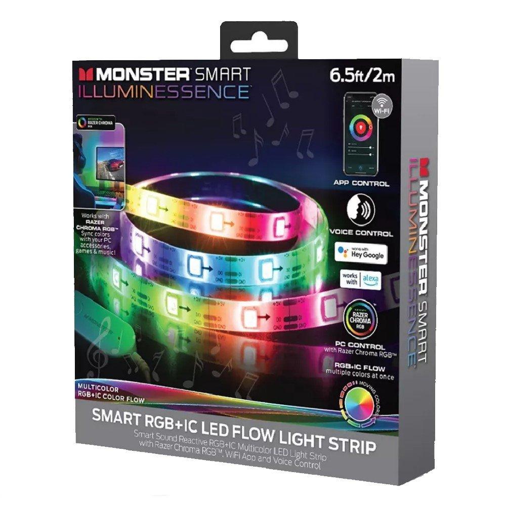 

Monster rgb + ic smart led light strip, 2m, mlb7-1065- ww – multicolor