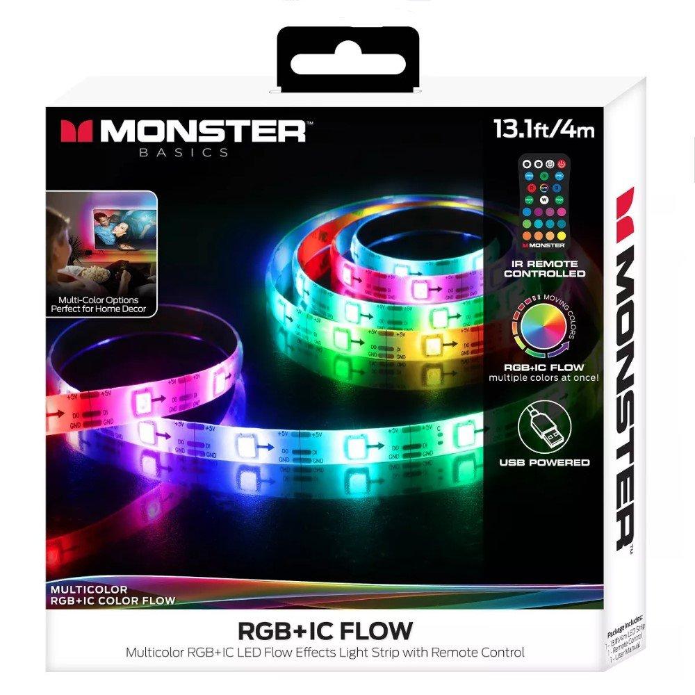 

Monster rainbow flow led light strip, 4m, mlb7-1083-rgb – multi color
