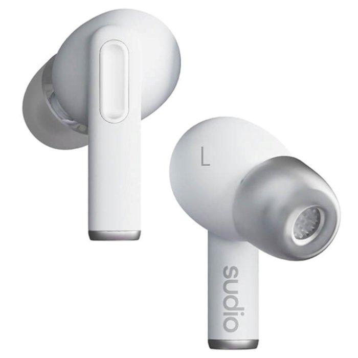 

Sudio a1 pro true wireless anc in-ear headphone - white
