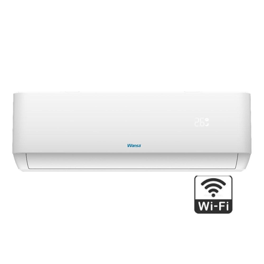 

Wansa split ac, 10k btu, 1 ton, wi-fi connection, wsuc10ctwis-24 – white