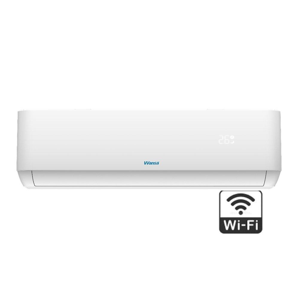 

Wansa split ac, 19400 btu, 2 ton, wi-fi connection, wsuc19ctws-24 - white