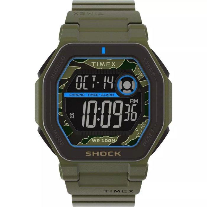 

Timex command men’s watch, 45mm, plastic strap, analog, tw2v93700 – green