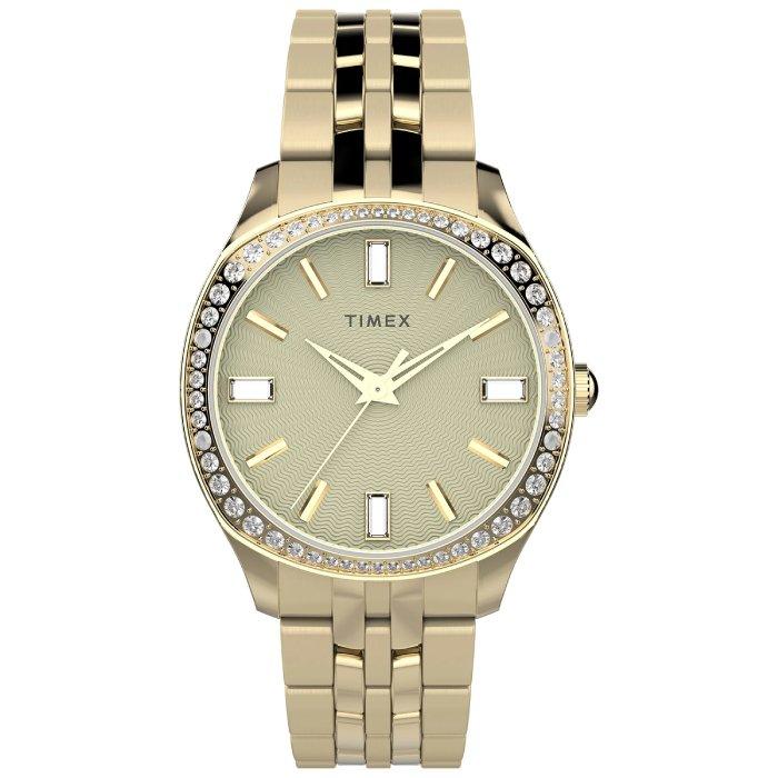 

Timex ariana women’s watch, 36mm, stainless steel strap, analog, tw2w17600 – gold