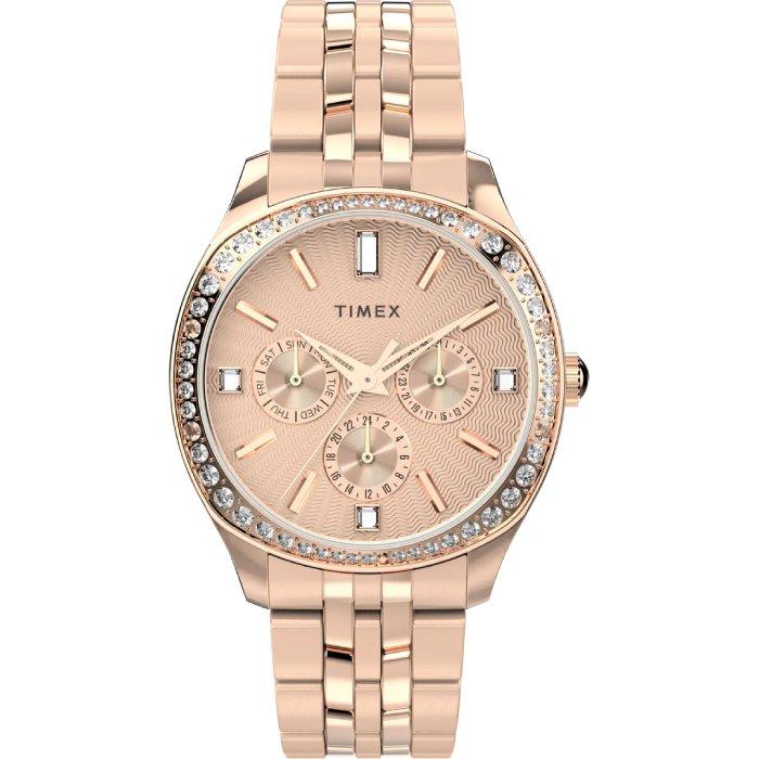 

Timex ariana women’s watch, 36mm, stainless steel strap, analog, tw2w17800 – rose gold