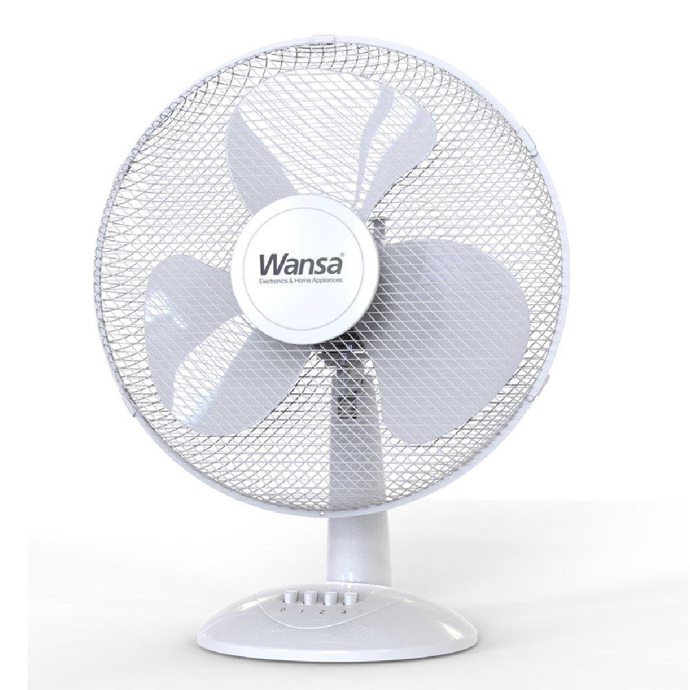 

Wansa desk fan, 16inch, 45 watt, tx-1601d - white