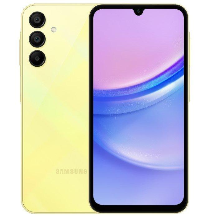 

Samsung galaxy a15 phone, 128gb, 4gb ram, 6. 5-inch, sm-a155fzydmea – yellow