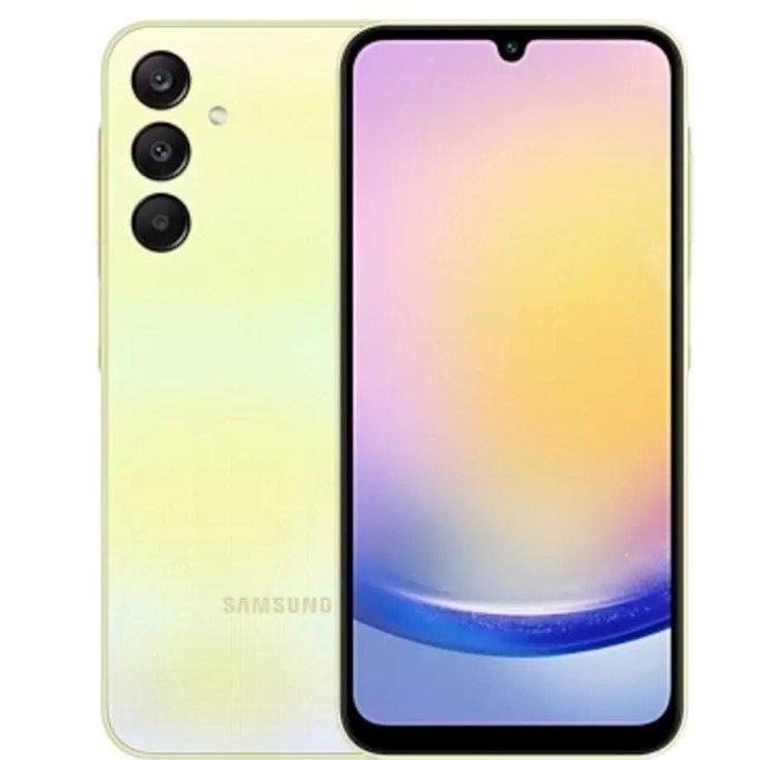 

Samsung galaxy a25 5g phone, 6. 5-inches, 128 gb, 6 gb ram, sm-a256ezydmea – yellow