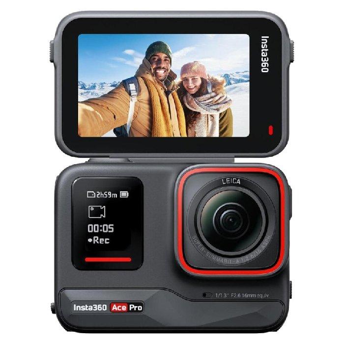 

Insta360 ace pro action camera, 48mp 8k, 16mm, i04cinsaaja - black