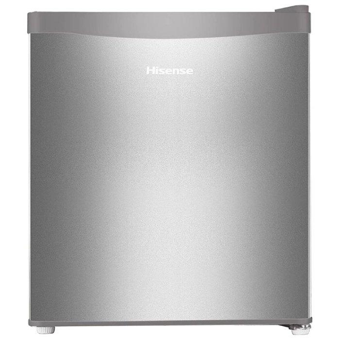 

Hisense single door mini refrigerator, 2 cft, 60 liters, rr60d4asu - silver