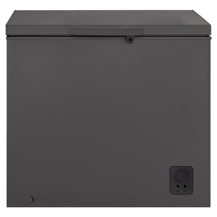 

Hisense chest freezer single door, 6. 7cft, 190 liter, fc-19dt4sat - grey