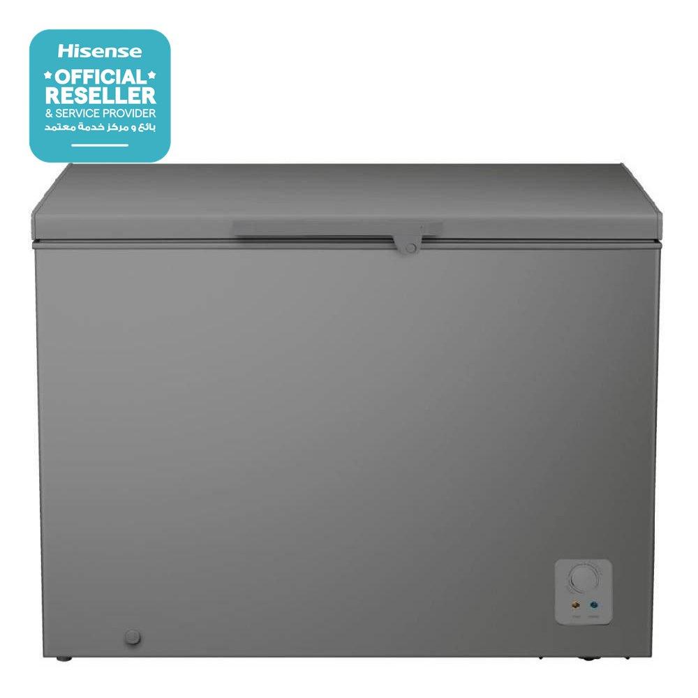 

Hisense chest freezer single door, 14. 12 cft, 400liter, fc-40dt4sat1 - grey