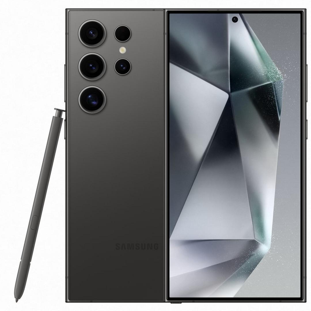 Samsung Galaxy S24 Ultra Phone, 6.8-inch, 12GB RAM, 256GB, SM-S926BZKCMEA – Titanium Black