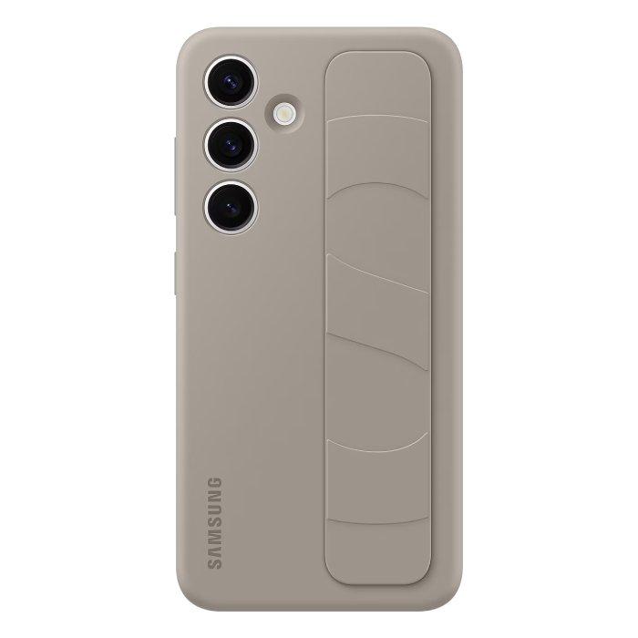 

Samsung galaxy s24 standing grip case, ef-gs921cuegww – taupe
