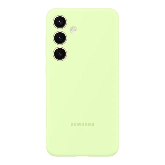 

Samsung galaxy s24 silicone case, ef-ps921tgegww – lime