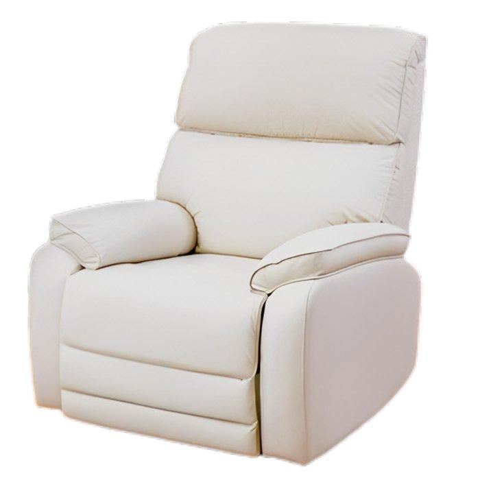 

Wansa electric recliner chair, le2077-w – white