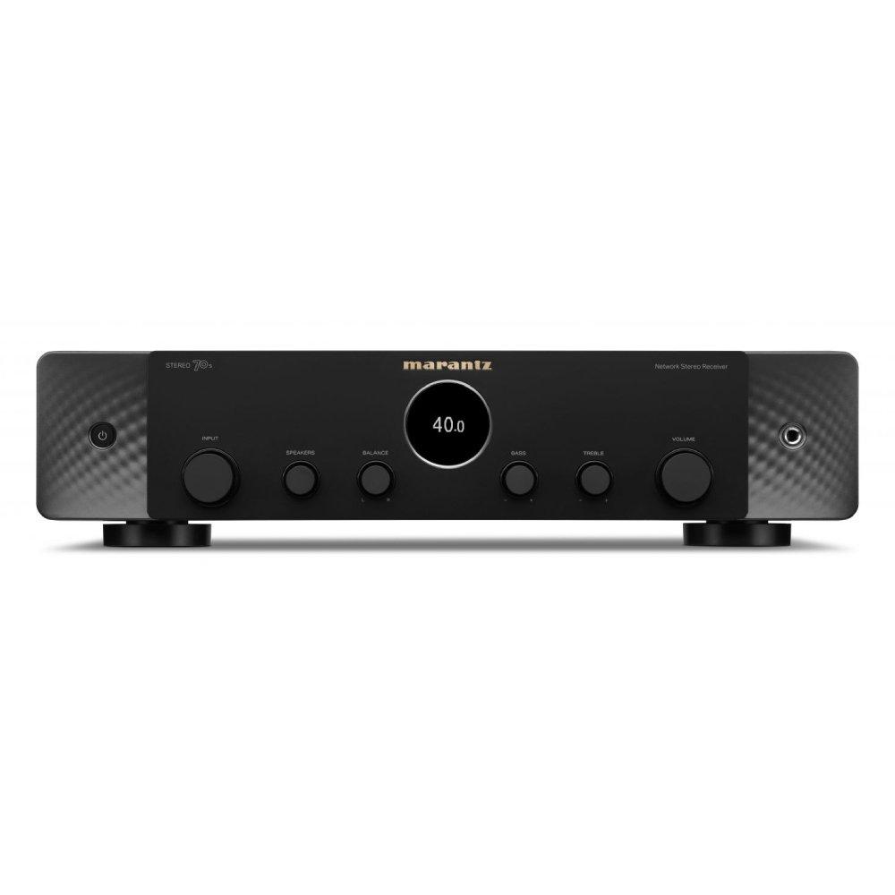 

Marantz stereo 70s 8k slimline receiver, 75w, stereo70s/n1b – black