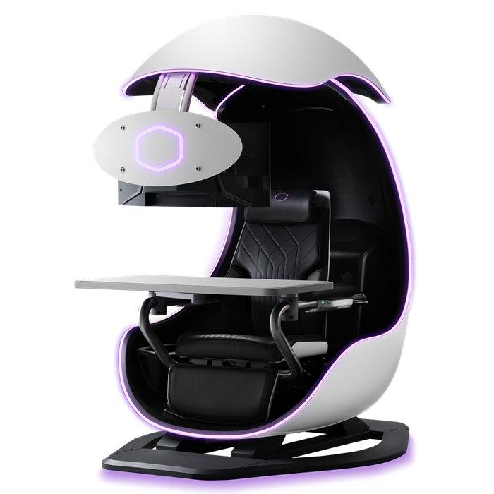 

Cooler master orb x multi-purpose gaming station – white
