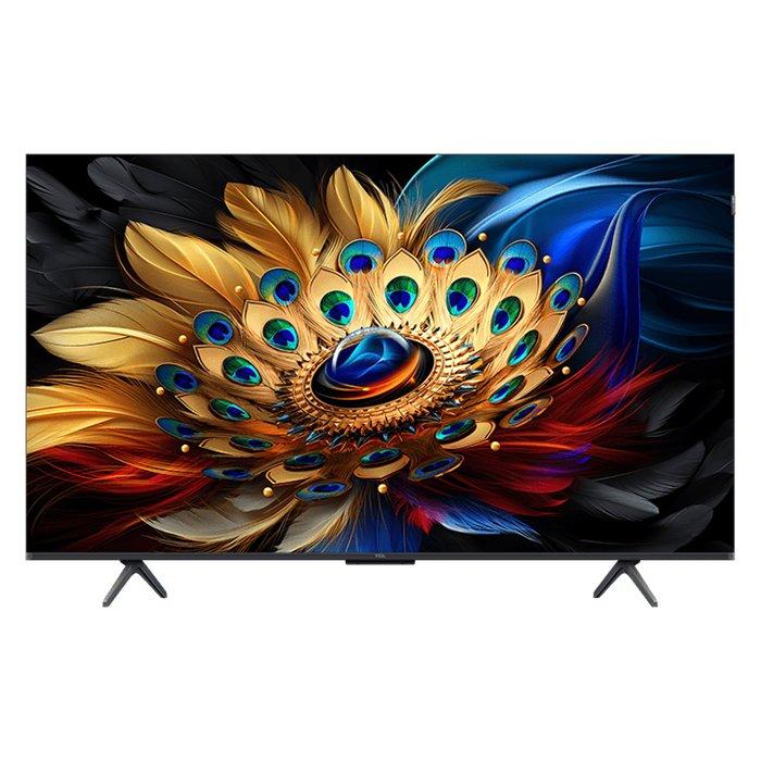

Tcl 50-inch uhd qled smart tv, 60 hz, 50c655 – black