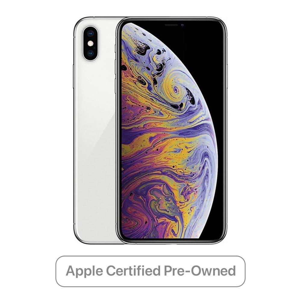 

(apple certified pre-owned) iphone xs max 6. 5-inch, 256gb, ft542b/a – silver