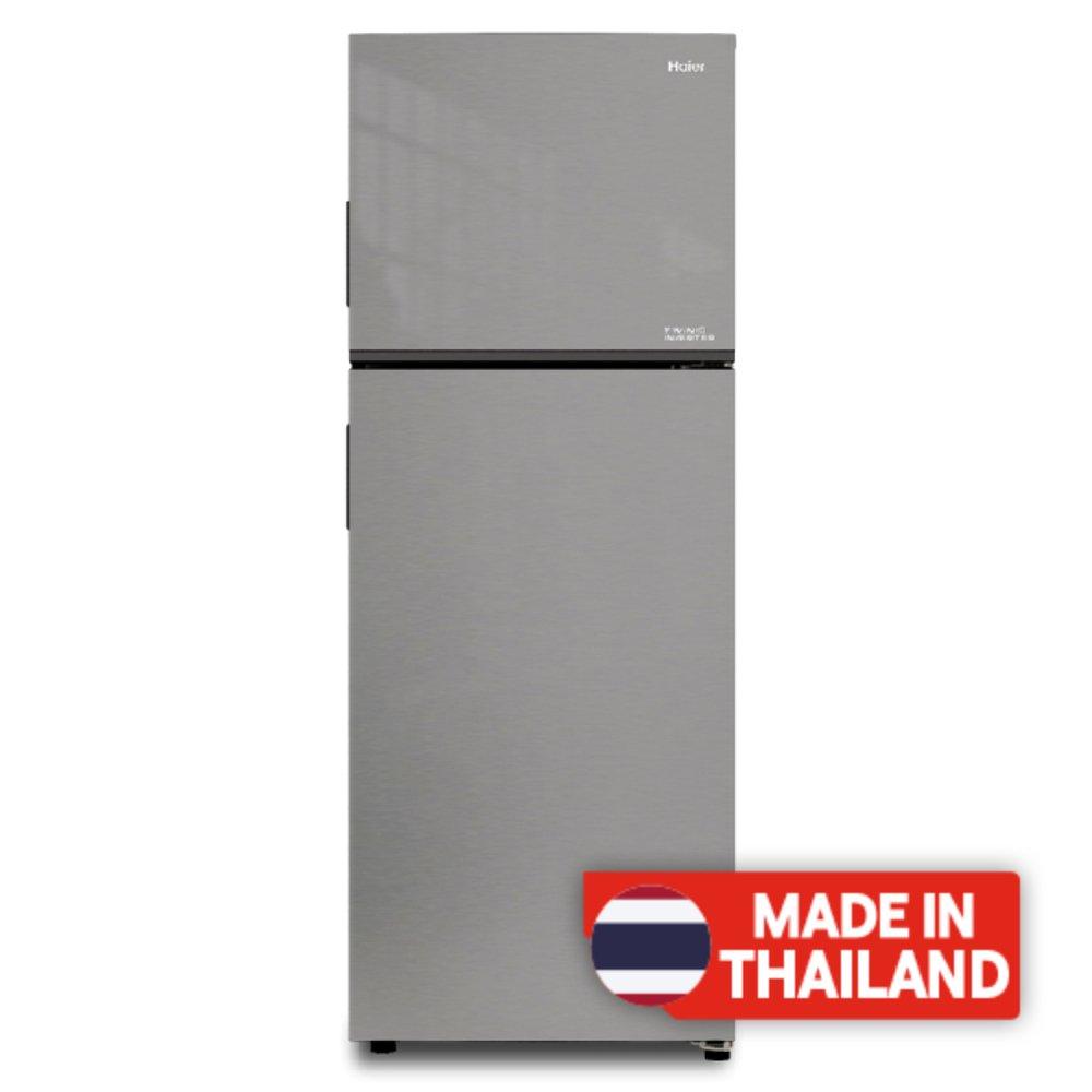 

Haier top mount refrigerator, 12. 6cft, 357-liters, hrf-468ns - silver