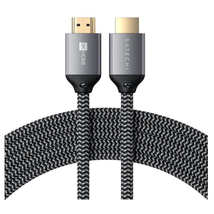 

Satechi 8k ultra high-speed braided hdmi cable, st-8khc2mm - black