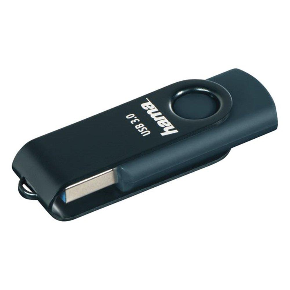 

Hama rotate usb type-a stick flash drive, 32gb, 182463 - blue