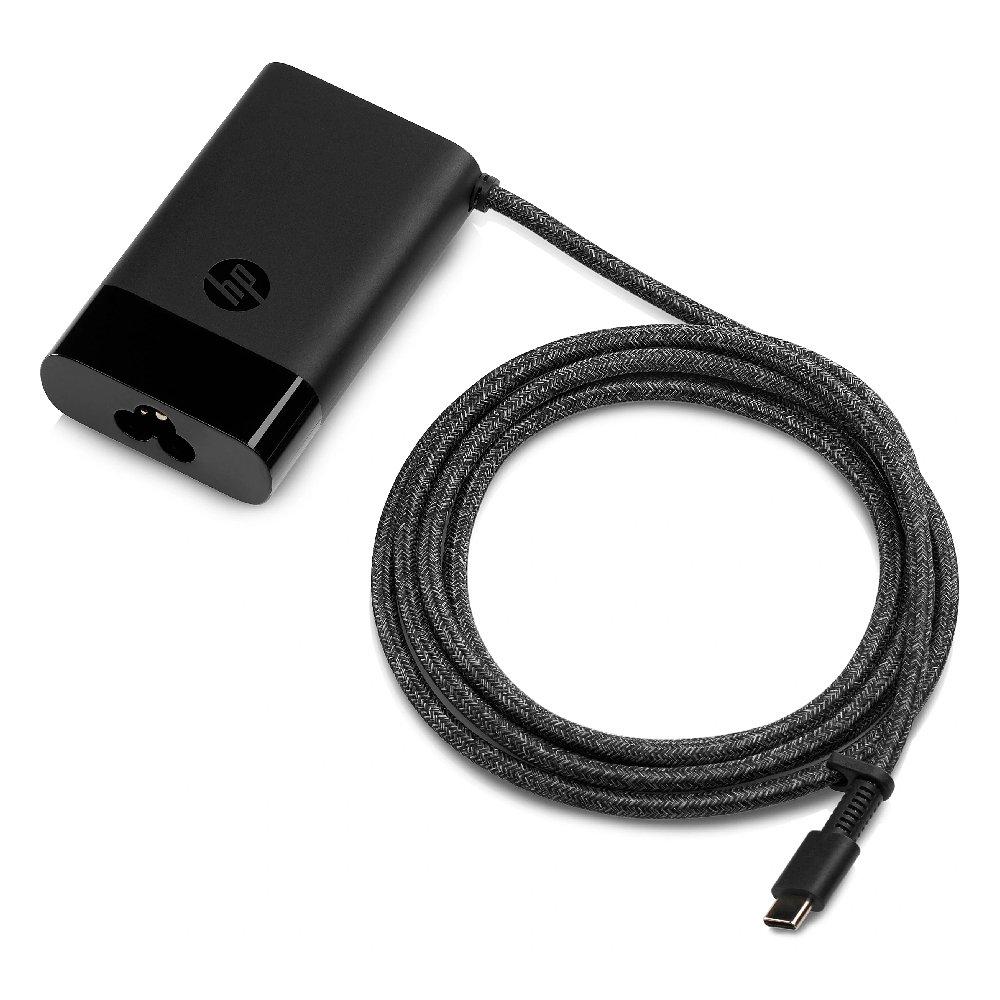 

Hp 65w usb-c laptop charger, 671r2aa – black