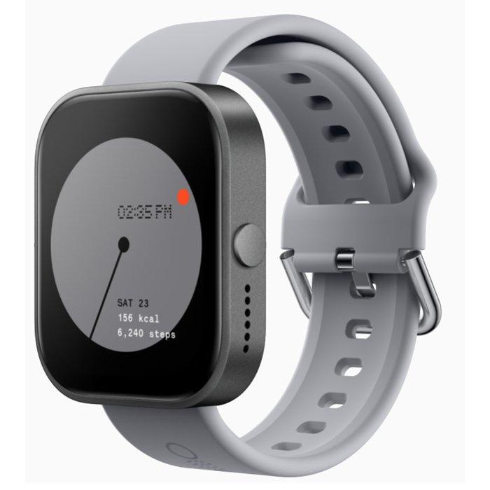 

Nothing cmf watch pro smartwatch, 1. 96-inch, silicon strap, a10700008 - ash grey