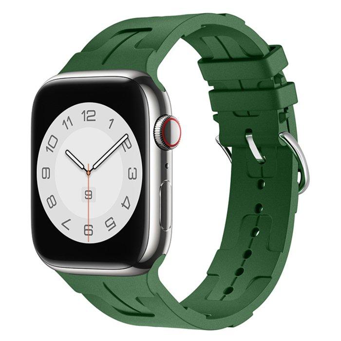 

Eq silicone band for apple watch 42/44/45/49 mm – green
