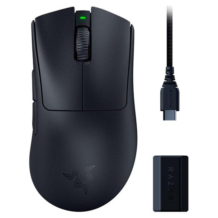 

Razer deathadder v3 pro hyperpolling wireless gaming mouse, rz01-04630300-r3wl – black