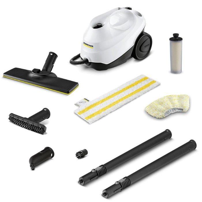 

Karcher sc3 easyfix steam cleaner, 1900w, 1 liters, 15136520 - white