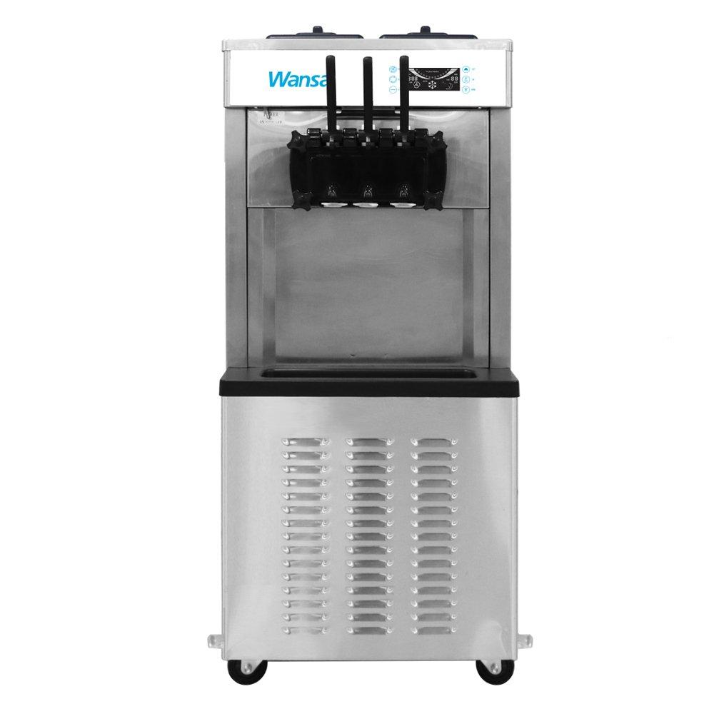 

Wansa commercial ice cream maker, 2200w, d518 - grey