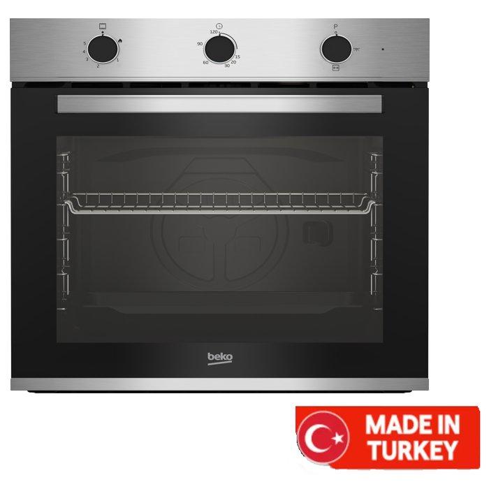 

Beko 60cm built in gas oven, 72 liters, bbigt22100xml - stainless steel