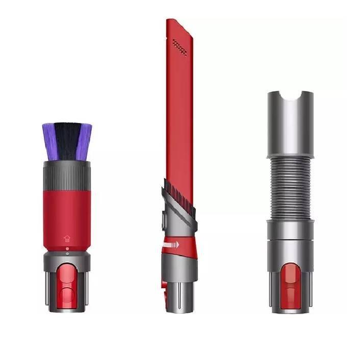 

Dyson detail cleaning kit awkward gap tool, scratch-free dusting brush, extension hose