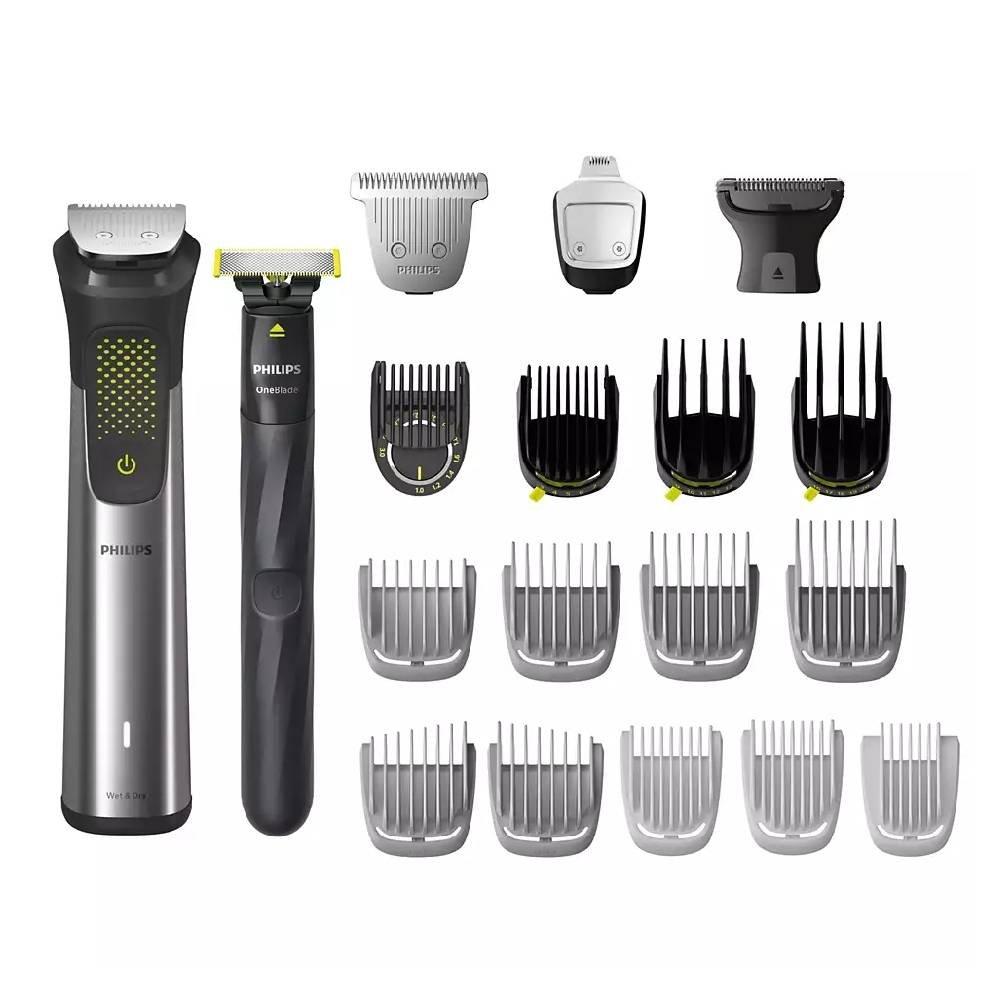 

All-in-one trimmer mg9553/15,20-in-1 face, hair & body grooming,oneblade for precis...